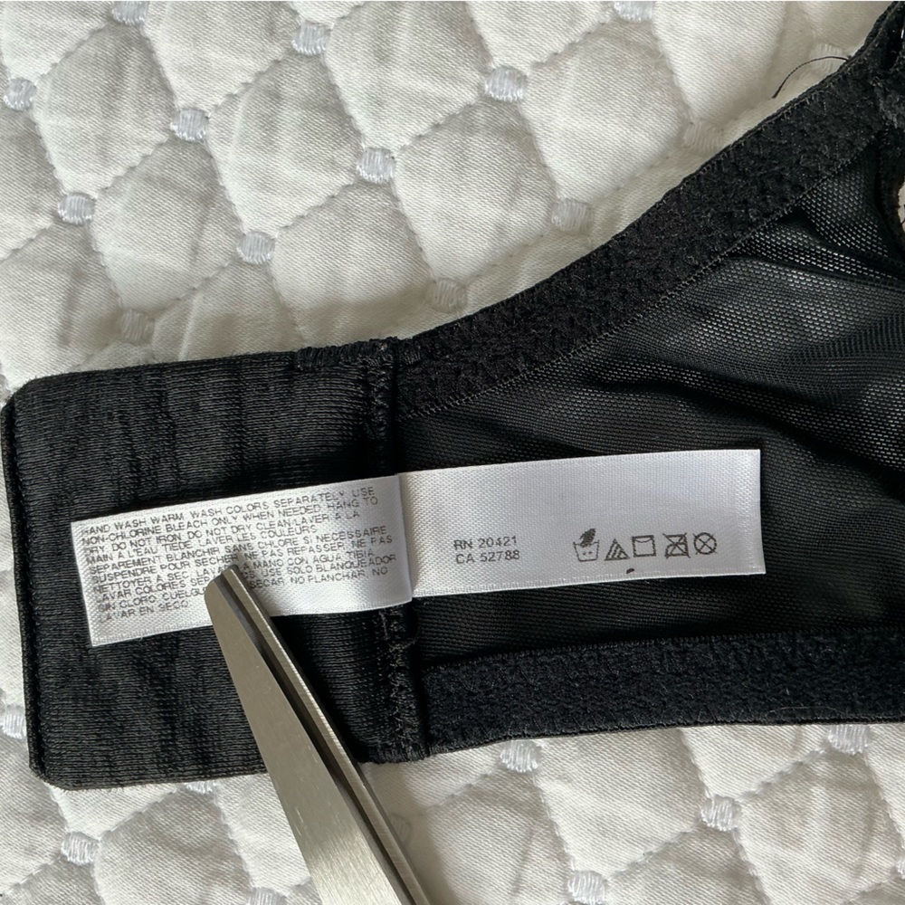 Wacoal Black Slimline Seamless Underwire Minimizer Bra 40C - Picture 7 of 12
